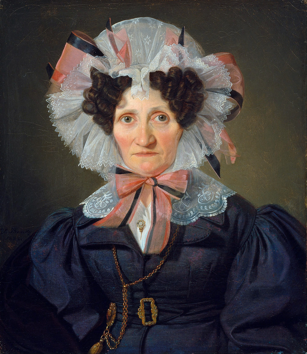 portrait of an elderly woman